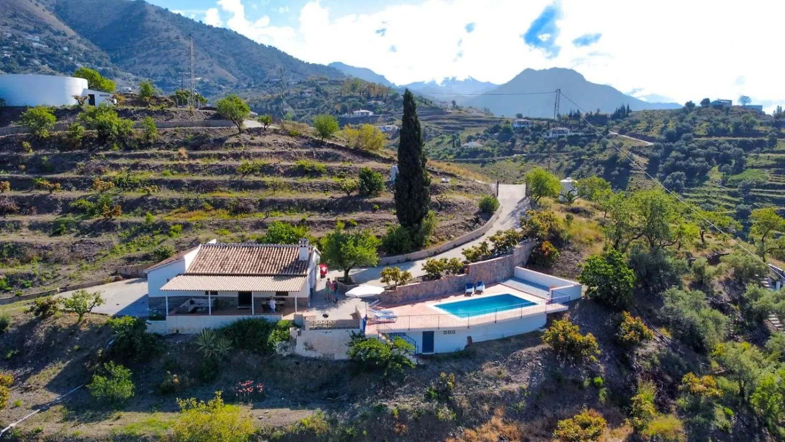 בית נופש הוילה Cómpeta Cortijo Airen ספרד